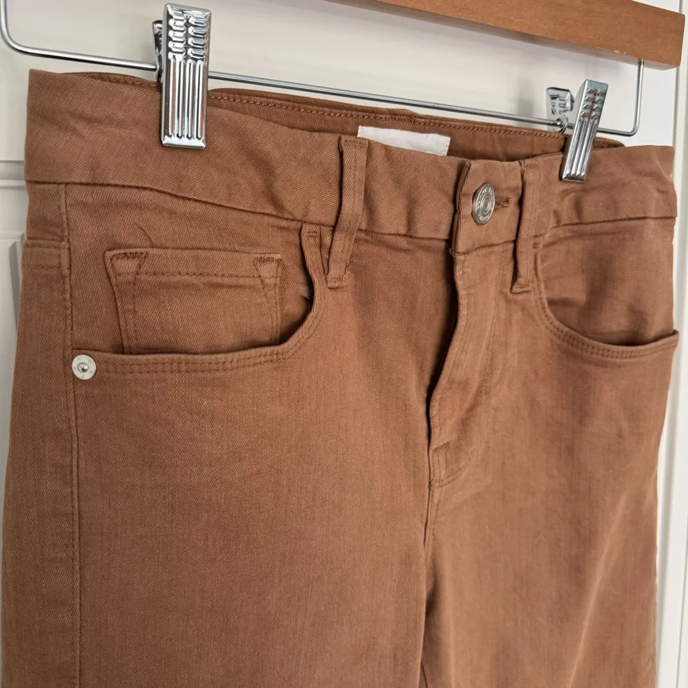 Frame Le Crop Mini Boot in Latte Sz. 24 tan brown - Picture 5 of 9